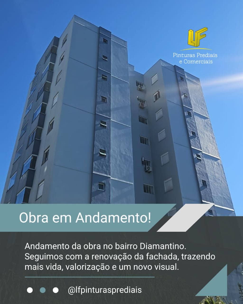 Repintura de Fachada — Bairro Diamantino